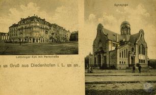 France, Synagogue in Thionville (Diedenhoffen)